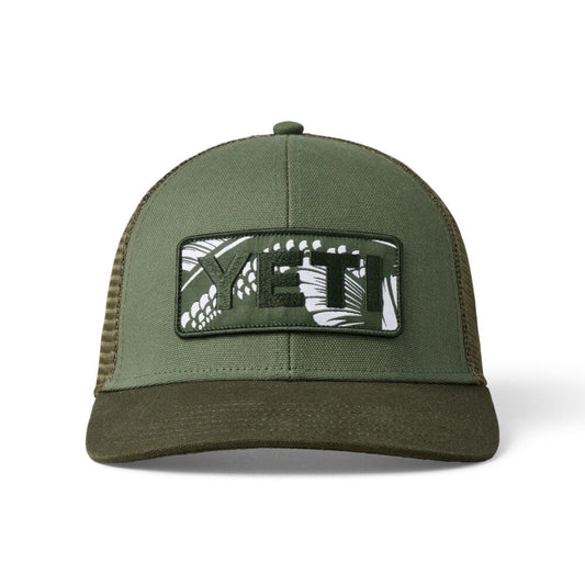 Gorra  Bass Badge Trucker Hat Olive Marca YETI