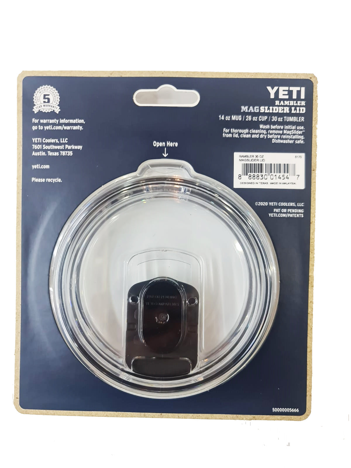 Tapa YETI Magnetica Magslide Para Rambler 30oz Y Mug 14 Oz