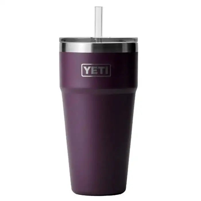 Termo YETI 26 Oz Rambler Con Straw Lid - Nordic Purple