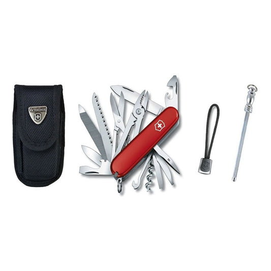 Navaja Victorinox Handyman con Funda, Cordón, Minichaira y Grabado Con Laser en la Hoja