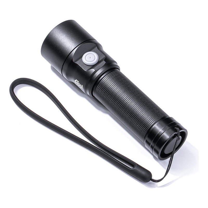 Linterna Táctica Nextorch 2200 Lumenes Led Recargable Con Cable Usb - ED20