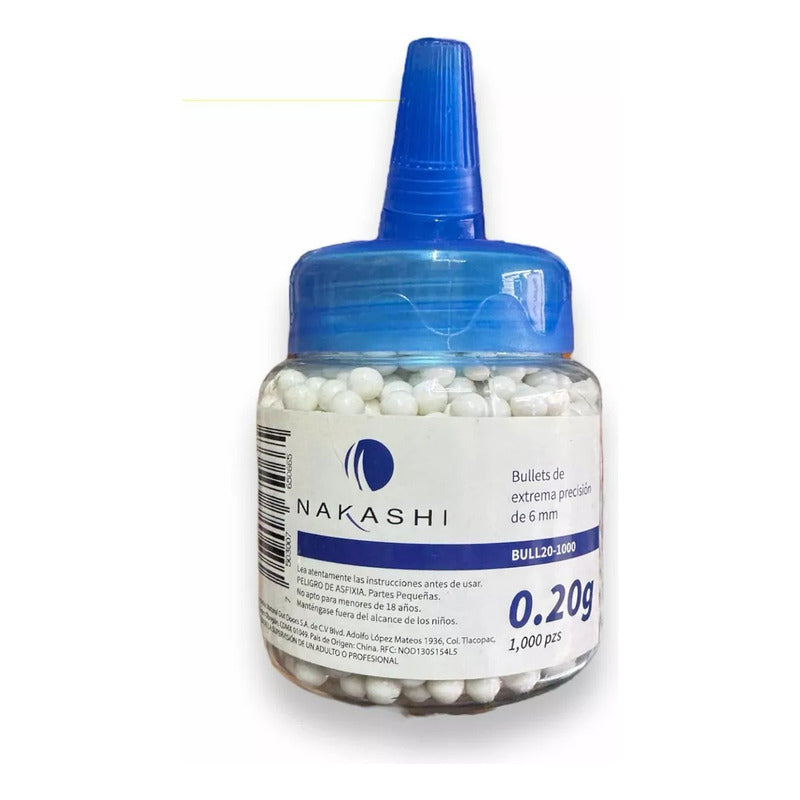 Balines Plastico Nakashi 6mm 20gr Extrema Precisión