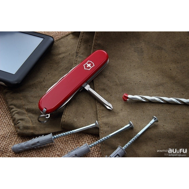 Navaja Victorinox Swiss Army Tinker Con Funda Y Cordón