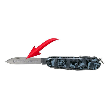 Navaja Victorinox Huntsman Navy Camuflaje Mas Grabado Person