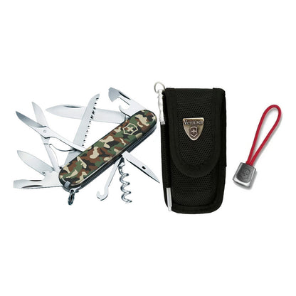 Navaja Victorinox Huntsman Paquete Camo, Funda, Minichaira