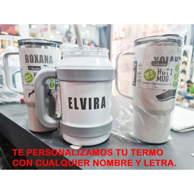 Termo Reduce Portalatas Y Botellas 4 En 1 14oz Personalizado