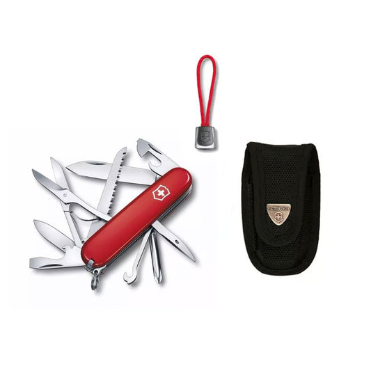 Navaja Victorinox Fieldmaster Con Funda De Nylon Y Cordon