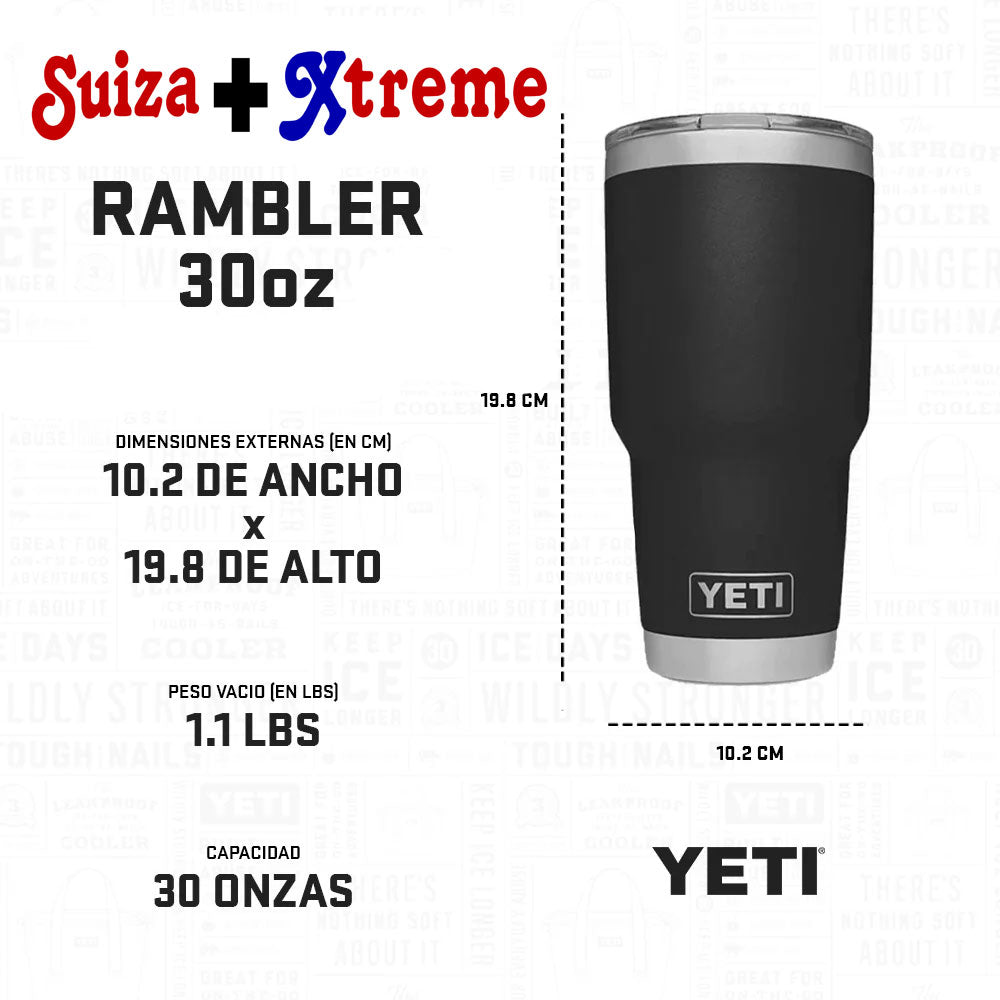 Termo YETI Rambler MS 30 Oz / 887 ML KEY LIME