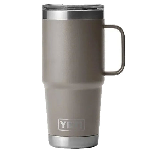 Termo YETI Rambler 18 Oz Rambler 20oz Travel Mug Tapa Ultra Strong Sharptail Taupe