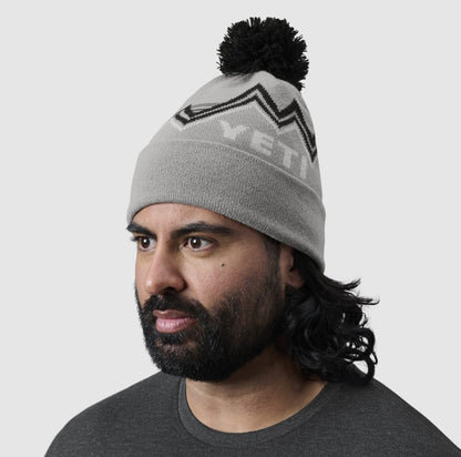 Gorro Freestyle Knitted Beanie in Grey/Black MARCA YETI