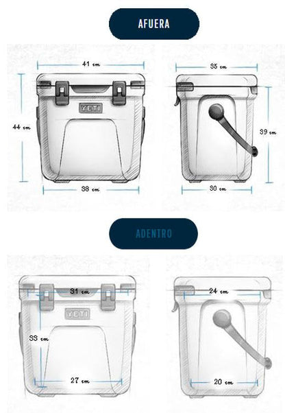 Hielera Rigida Roadie 24 Marino MARCA YETI