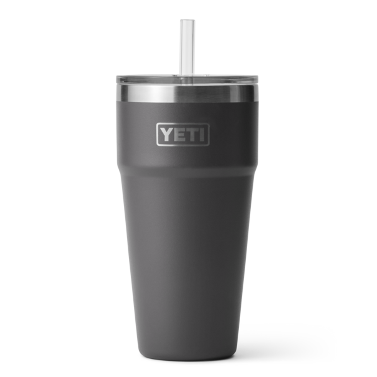 Termo YETI 26 Oz Rambler Con Straw Lid - Charcoal